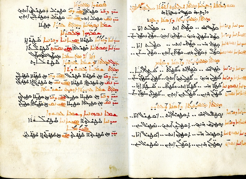 Handwriting in Aramaic